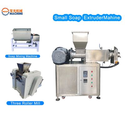 Automatic soap extruder for soap making