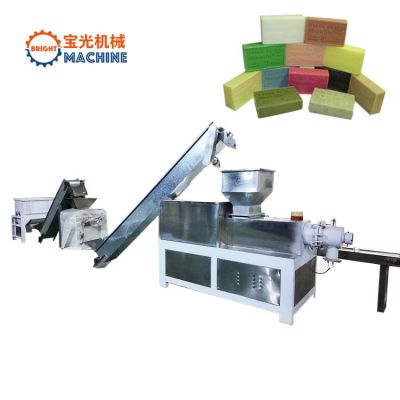 Automatic laundry soap making machine line for 200-300kg