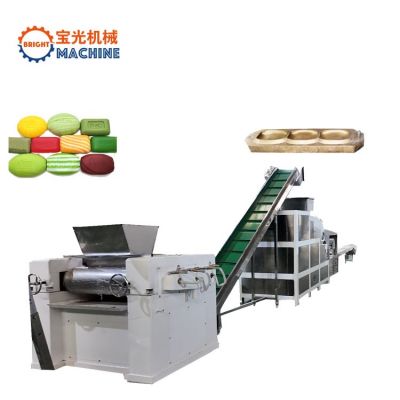 Fully automatic toilet soap making machine line100-3000kgs/hour