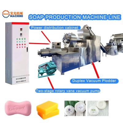 Automatic toilet  soap making machine and packing machine